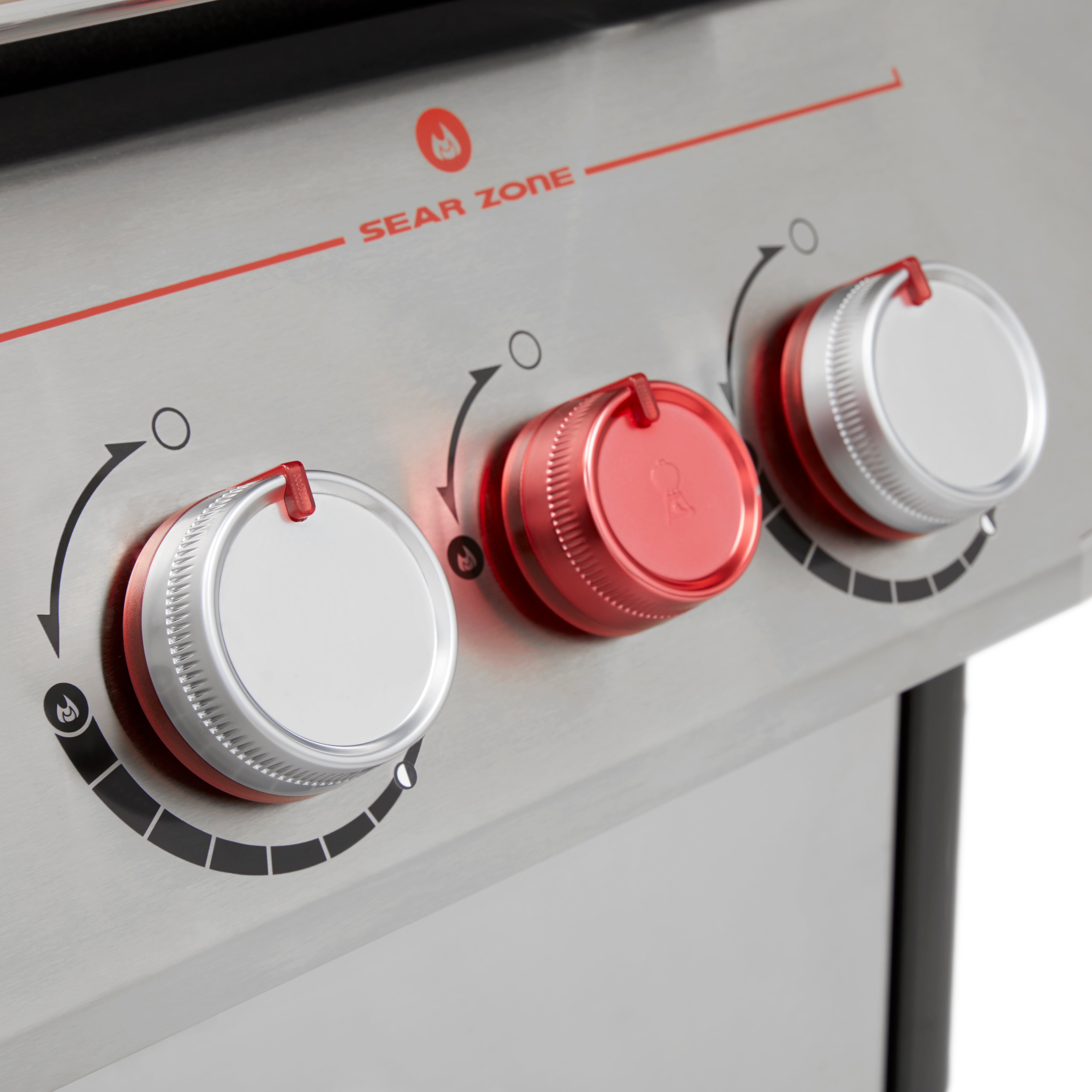 Weber Genesis Stainless Steel S-335 3-Burner 64,000 BTU Propane BBQ - 35400001