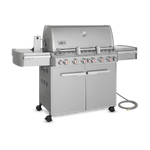 Weber Summit Stainless Steel S-670 6-Burner 100,000 BTU Natural Gas BBQ - 7470001