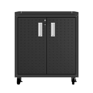 Maximus 31.5" Mobile Garage Cabinet with Shelves - Charcoal Grey