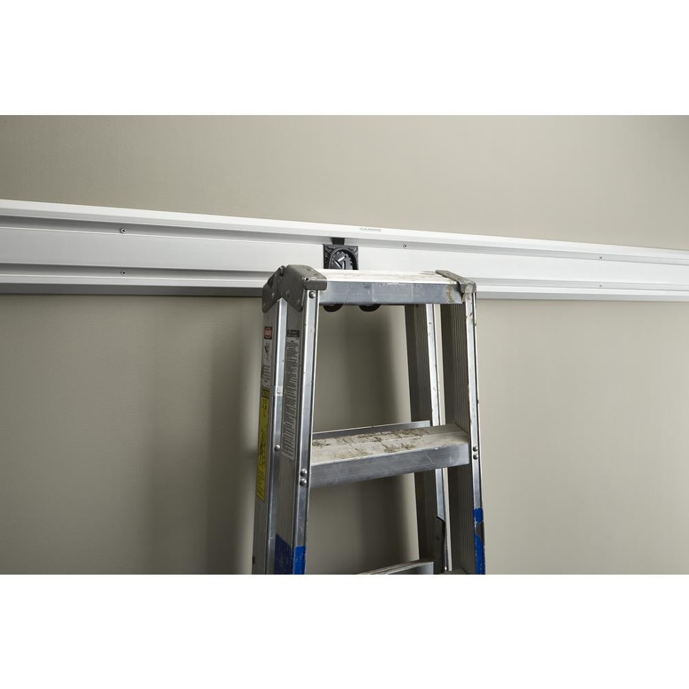 4' Wide Geartrack® Channels (2-pack) - Light Gray Wall Accessory