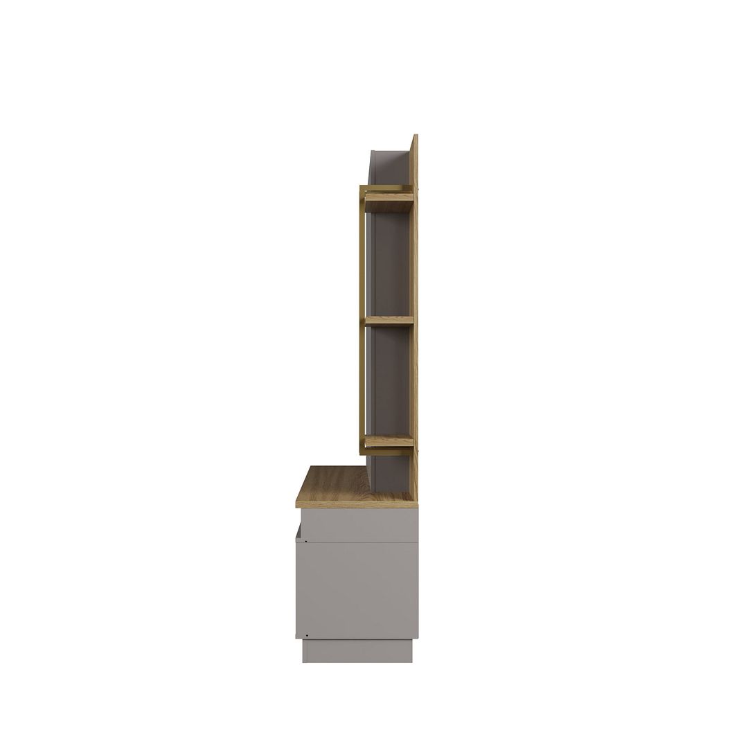 Norup 71" Entertainment Centre - Grey Gloss