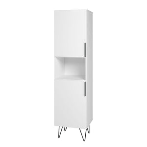 Velling Bookcase Cabinet - White