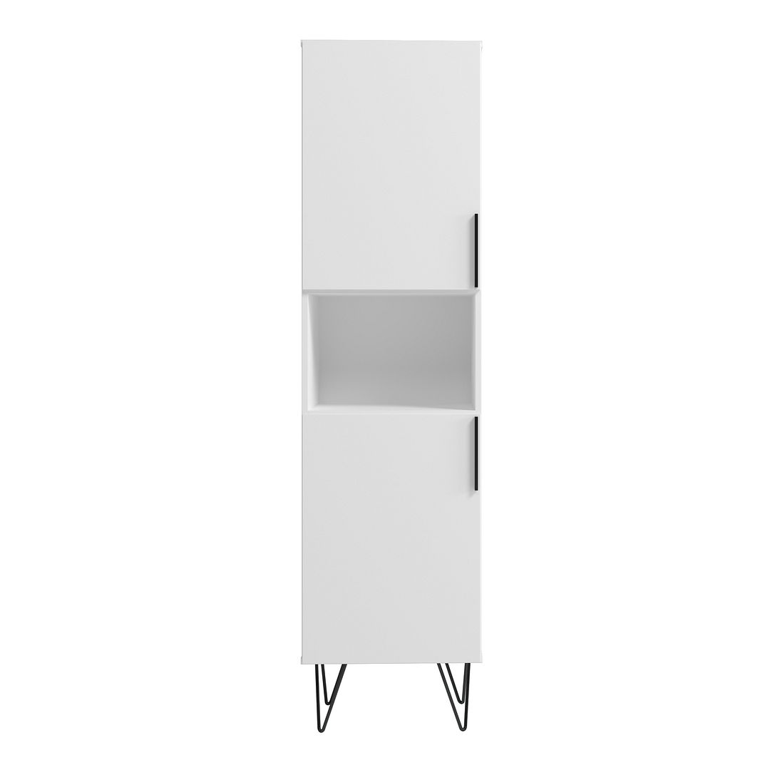 Velling Bookcase Cabinet - White