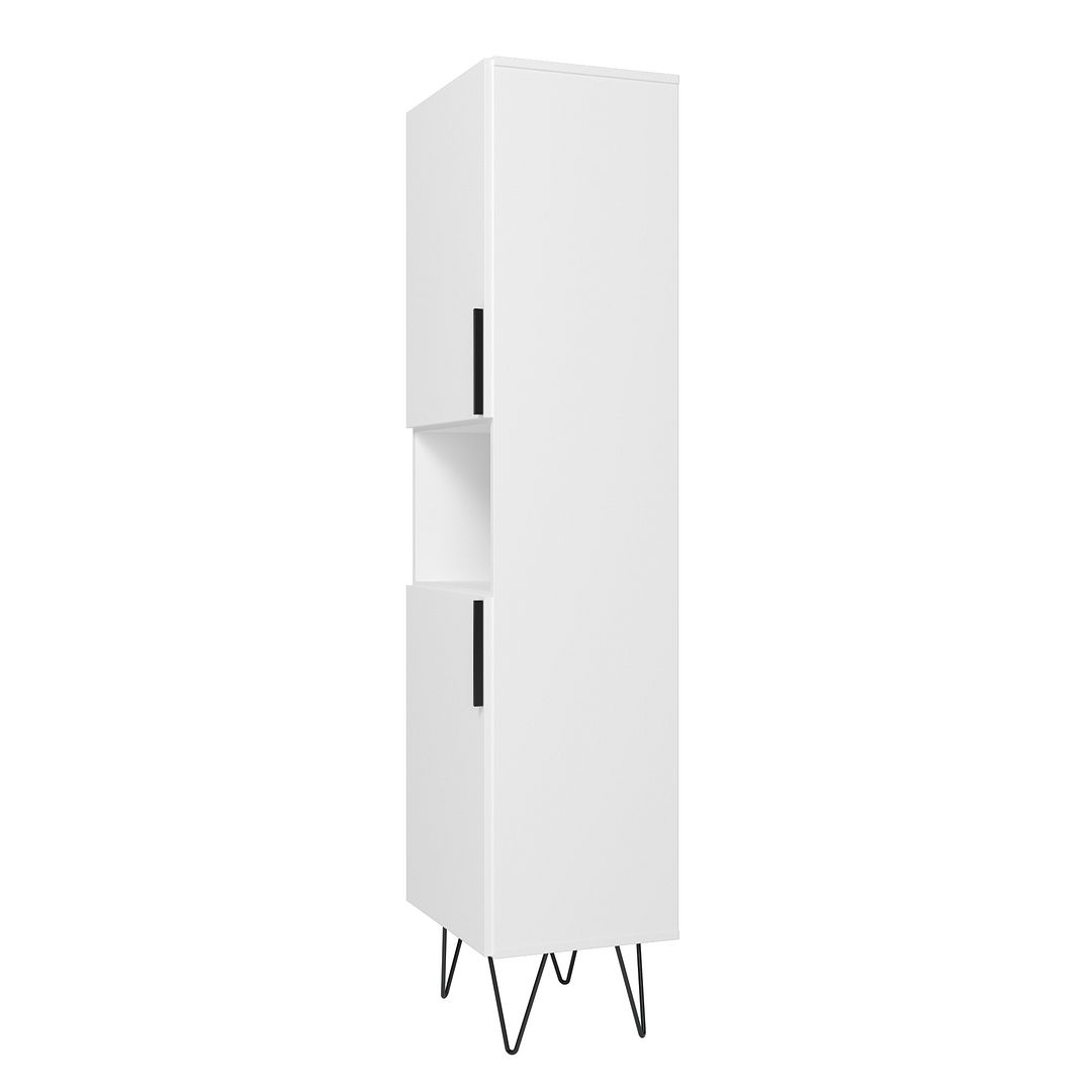 Velling Bookcase Cabinet - White