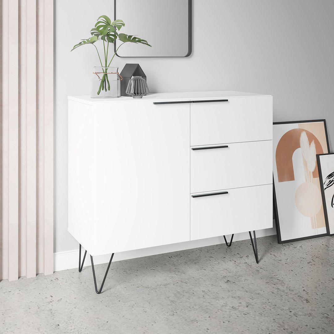 Velling Dresser -  White