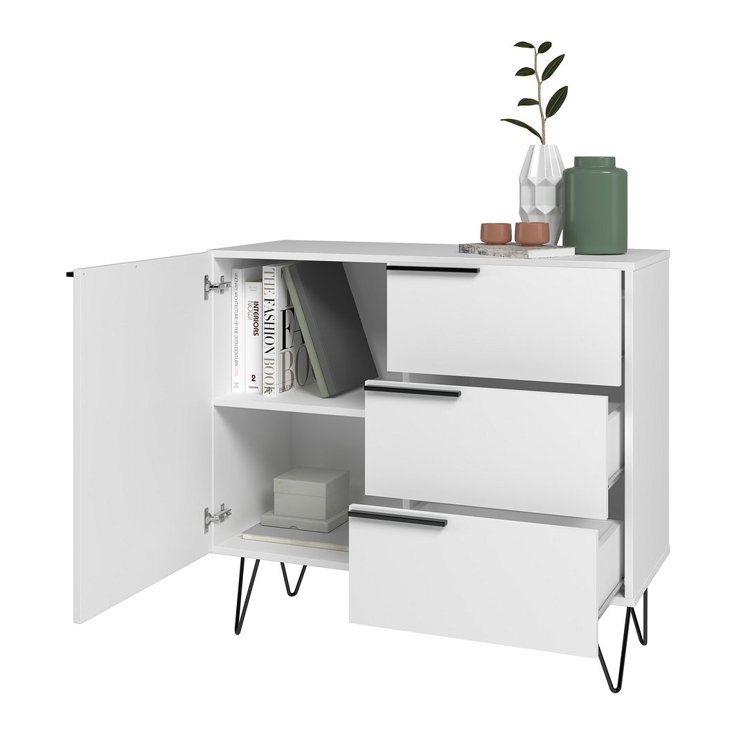 Velling Dresser -  White