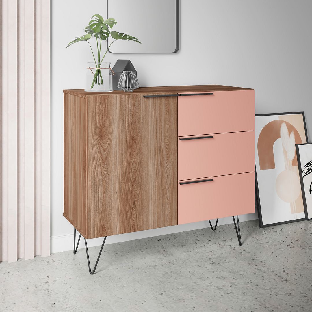 Velling Dresser - Brown/Pink
