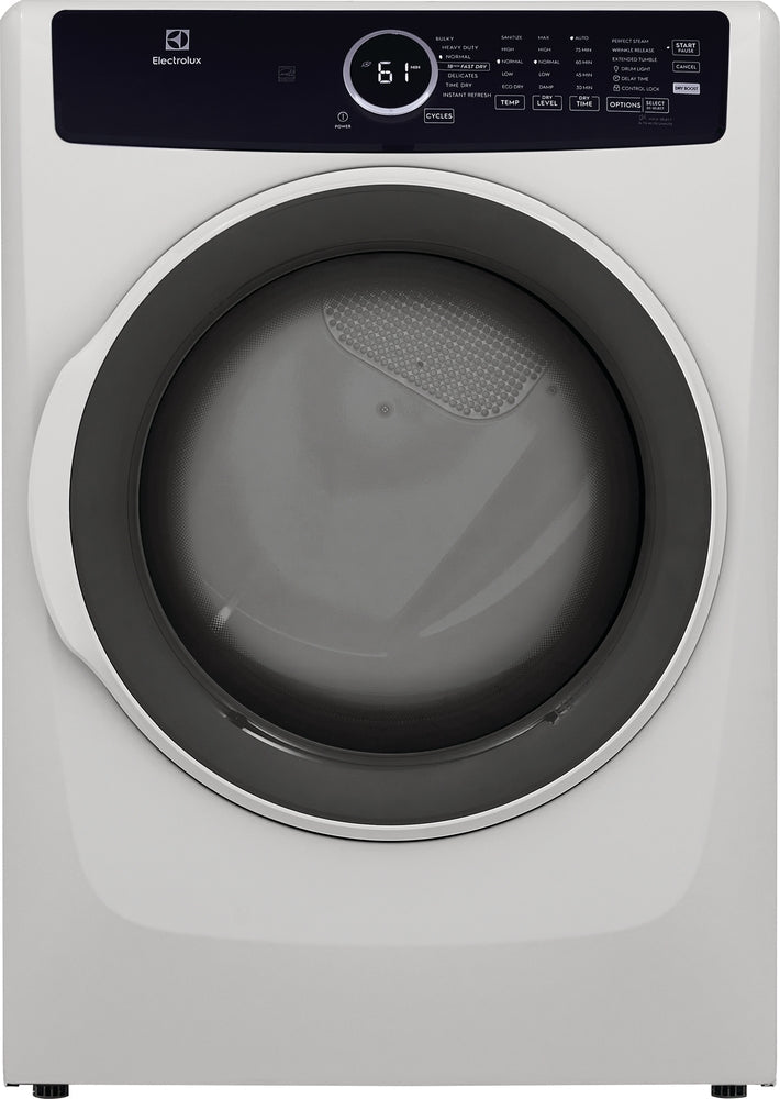 Electrolux White Front Load Steam Gas Dryer 8.0 Cu. Ft. - ELFG7437AW