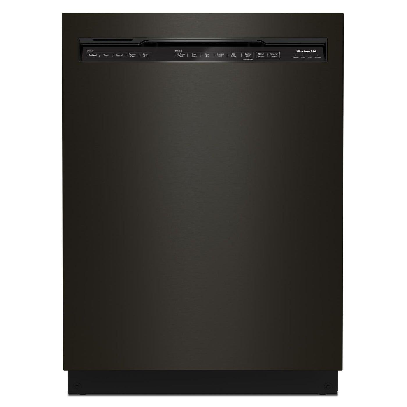 KitchenAid® Black Stainless 24" Dishwasher - KDFM404KBS