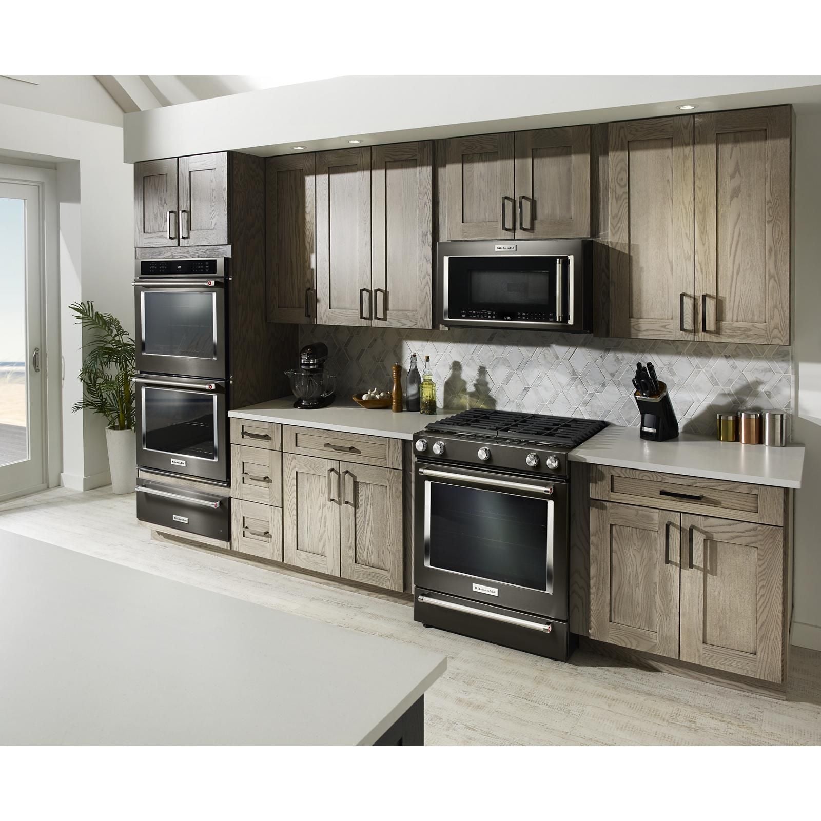 KitchenAid Black Stainless Warming Drawer (27 inch) - KOWT107EBS