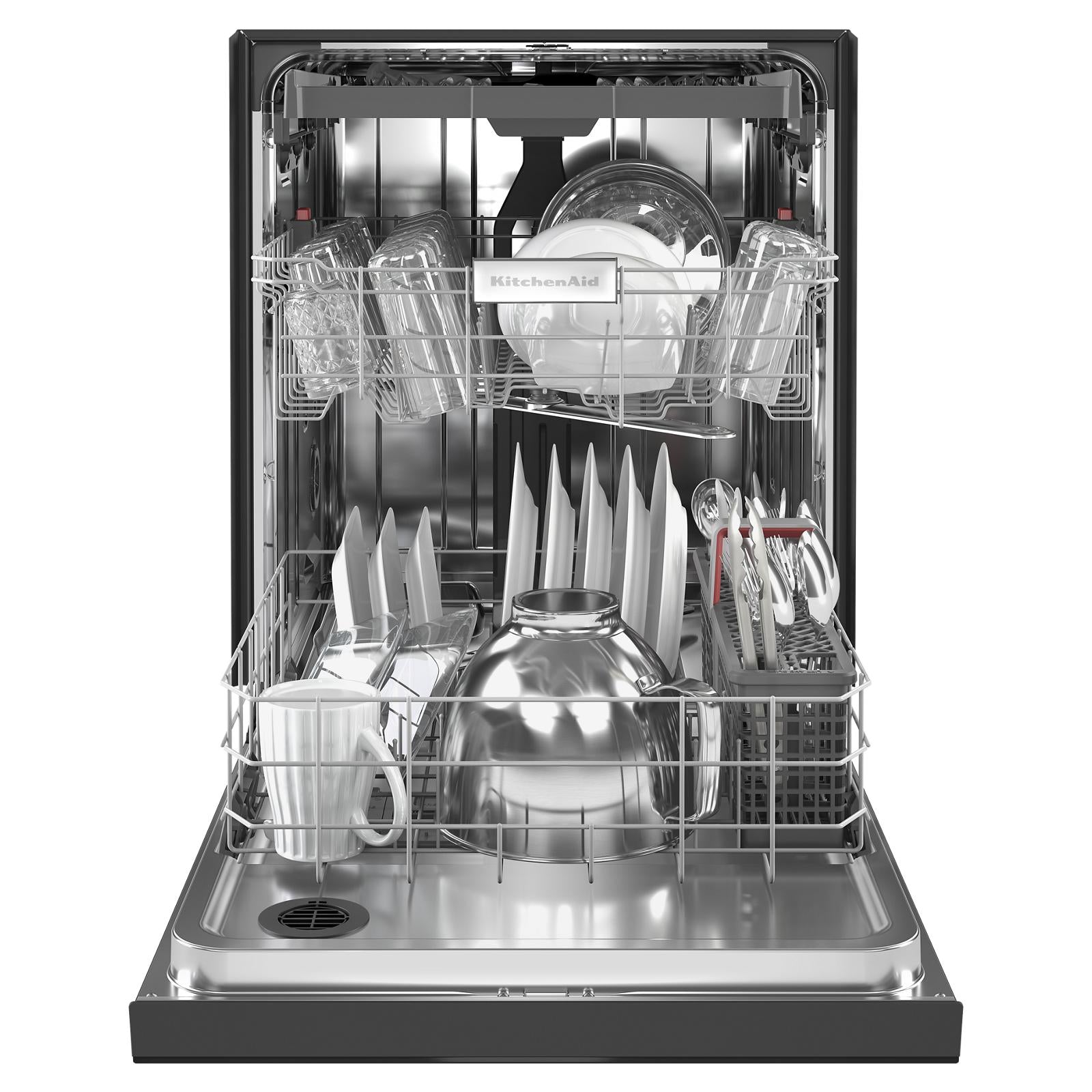 KitchenAid 24" Black Dishwasher (39 dBA) - KDFE204KBL
