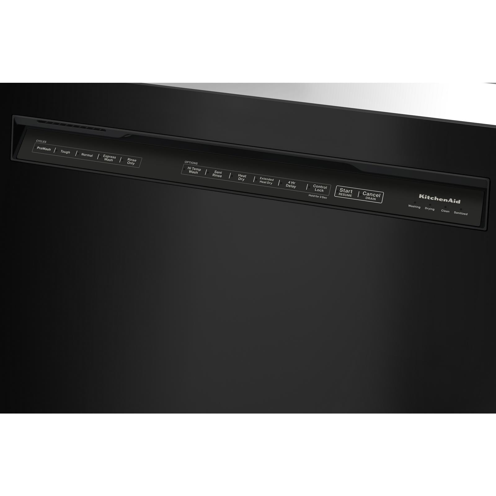 KitchenAid 24" Black Dishwasher (39 dBA) - KDFE204KBL