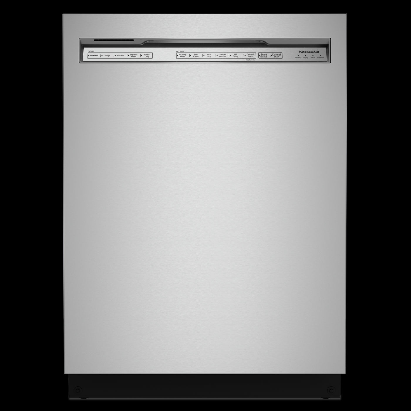 KitchenAid 24" Stainless Steel with PrintShield™ Finish Dishwasher (39 dBA) - KDFE204KPS