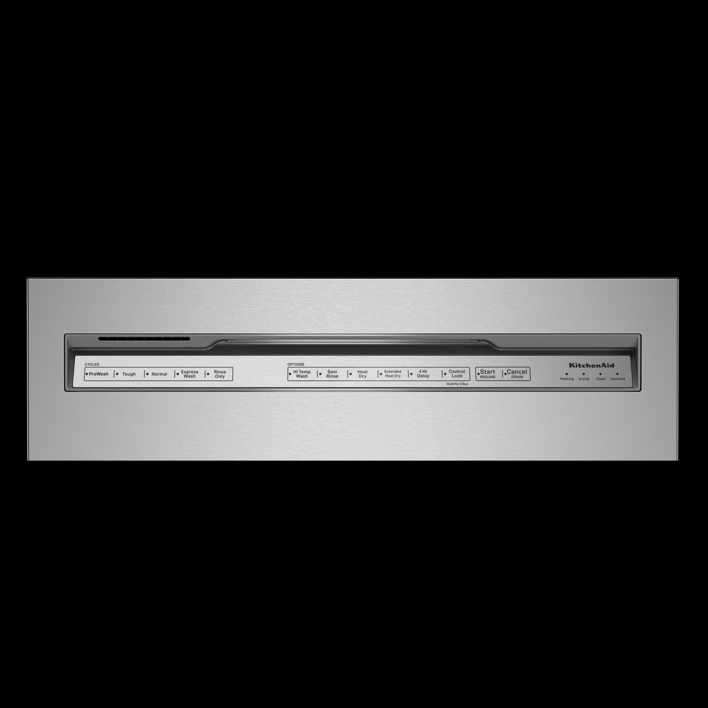 KitchenAid 24" Stainless Steel with PrintShield™ Finish Dishwasher (39 dBA) - KDFE204KPS