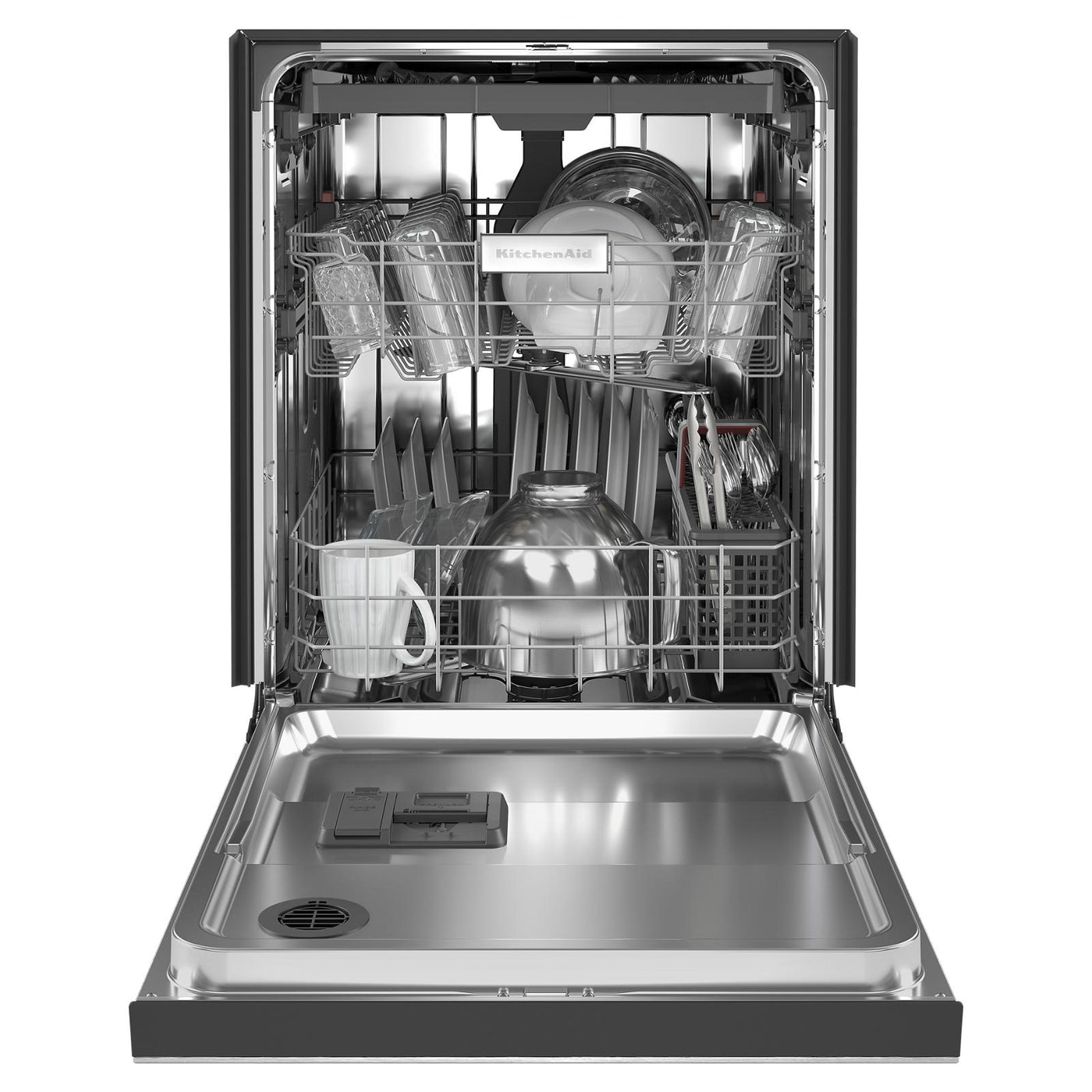KitchenAid 24" Stainless Steel with PrintShield™ Finish Dishwasher (39 dBA) - KDFE204KPS