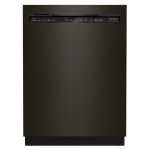 KitchenAid 24" Black Stainless with PrintShield™ Finish Dishwasher (39 dBA) - KDFE204KBS