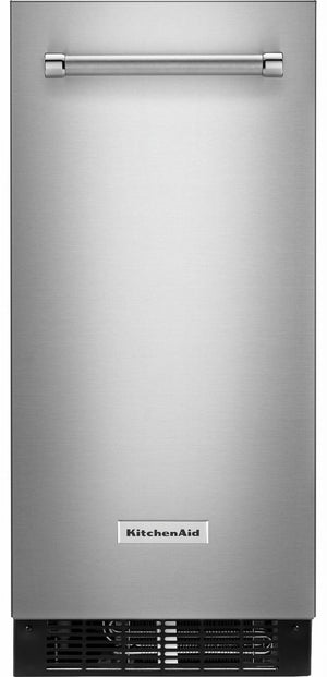 KitchenAid PrintShield Stainless Finish Automatic Ice Maker (15 inch.) - KUIX335HPS