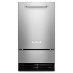 KitchenAid PrintShield Stainless Finish Automatic Ice Maker (18 inch.) - KUID508HPS
