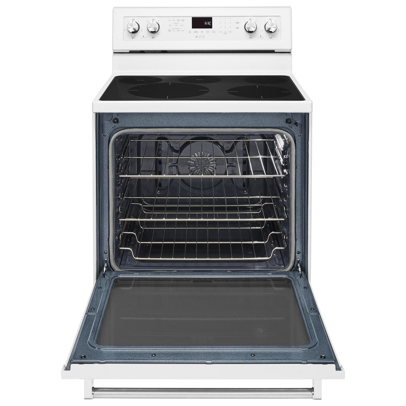 KitchenAid White Electric Convection Range (6.4 Cu.Ft.) - YKFEG500EWH
