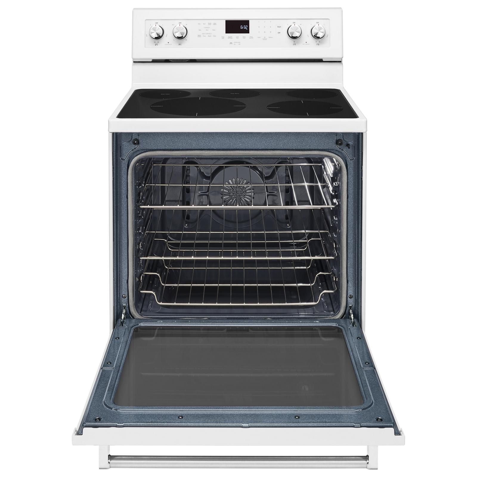 KitchenAid White Electric Convection Range (6.4 Cu.Ft.) - YKFEG500EWH