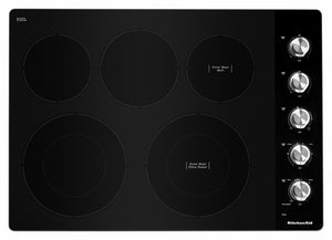 KitchenAid Stainless Steel 30" Electric Cooktop - KCES550HSS