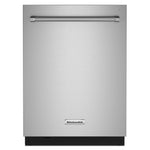 KitchenAid® PrintShield Stainless 24" Dishwasher with Towel Bar Handle - KDTM804KPS