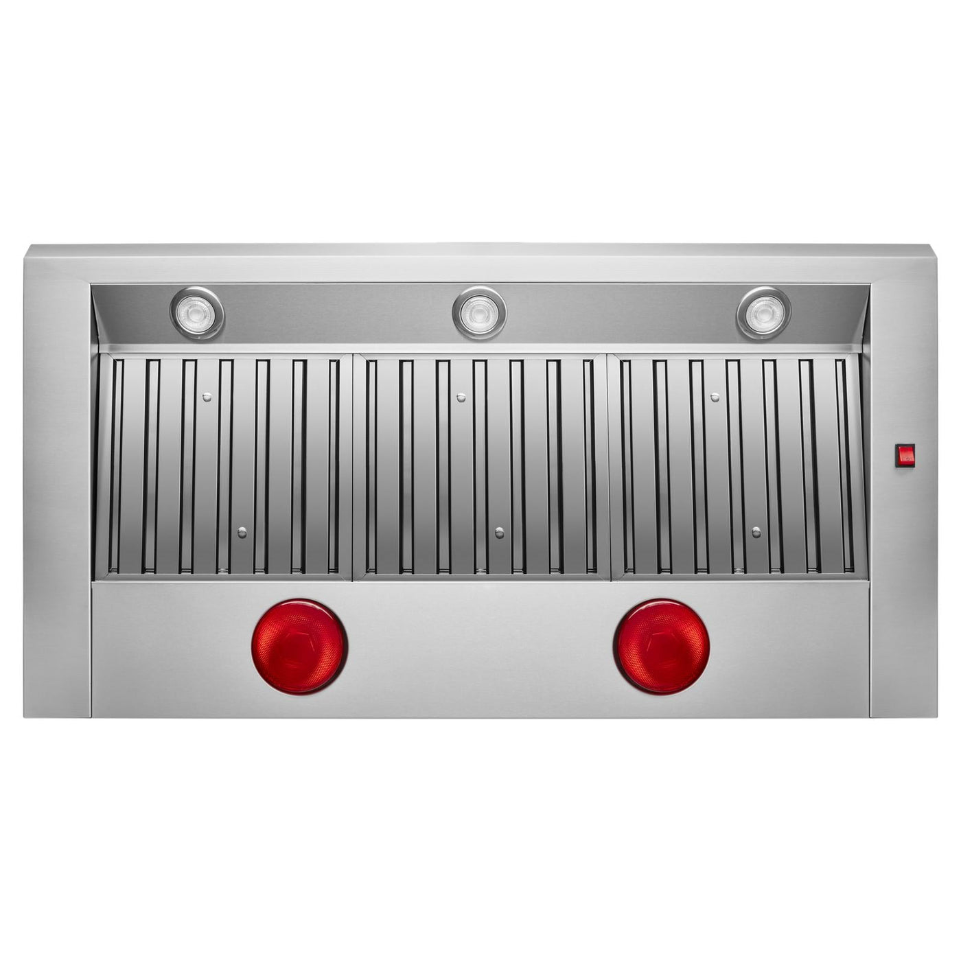 KitchenAid Stainless Steel 48" Commercial-Style Wall-Mount Canopy Range Hood - KVWC958KSS