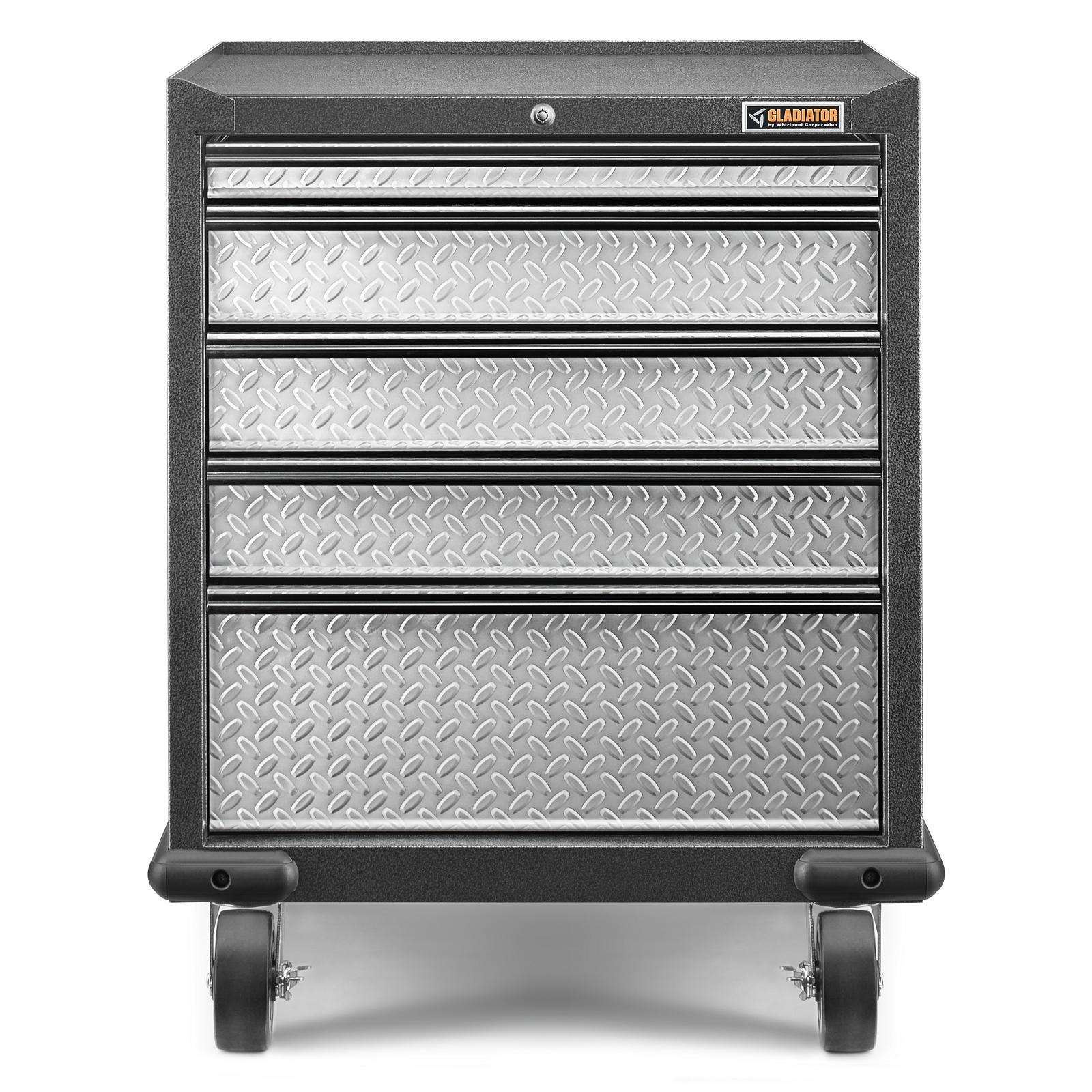 Gladiator Silver Tread Premier Pre-Assembled GearDrawer - GAGD275DLG