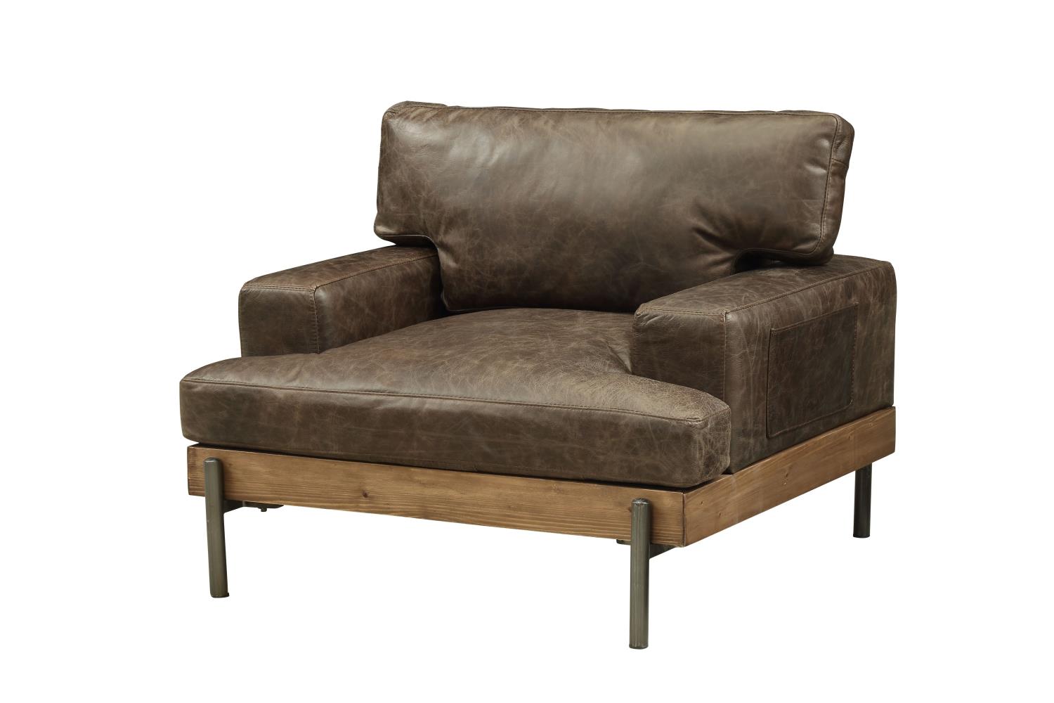 Charlie Brown - II Leather Accent Chair