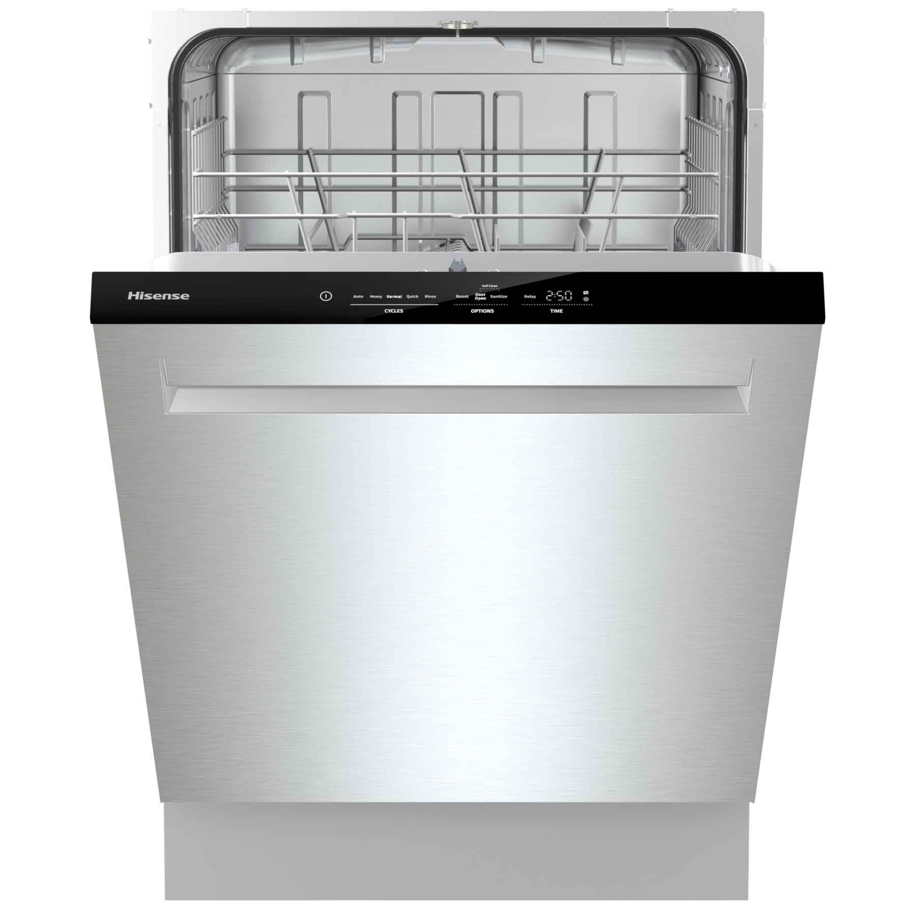 Hisense Stainless Steel 24" Dishwasher - HUI6220XCUS