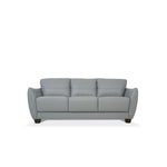 Jon Perse Leather Sofa - Hush Grey
