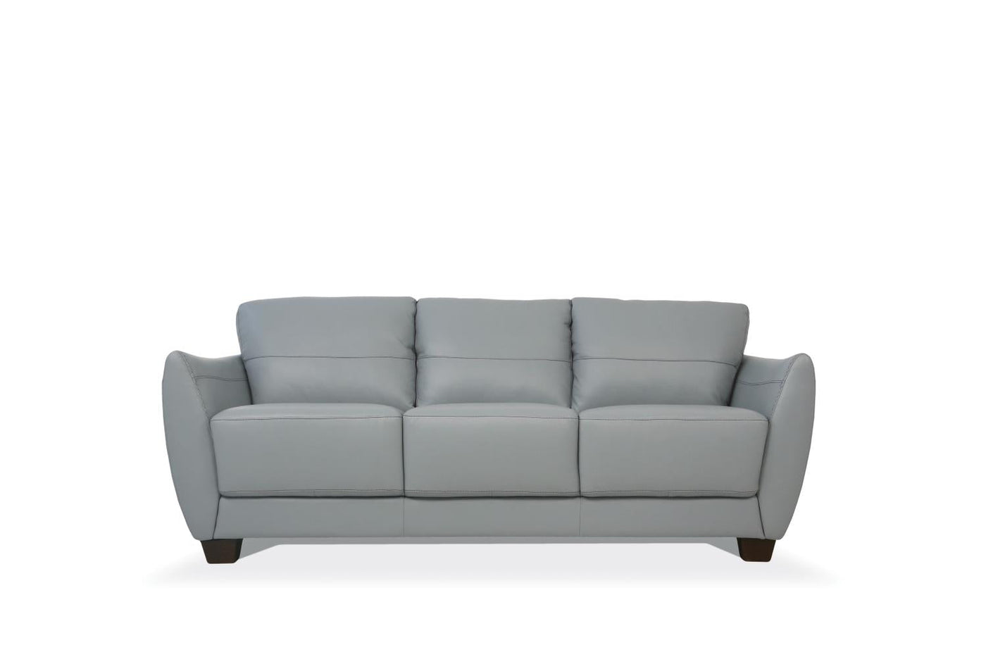 Jon Perse Leather Sofa - Hush Grey