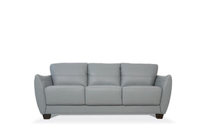 Jon Perse Leather Sofa - Hush Grey