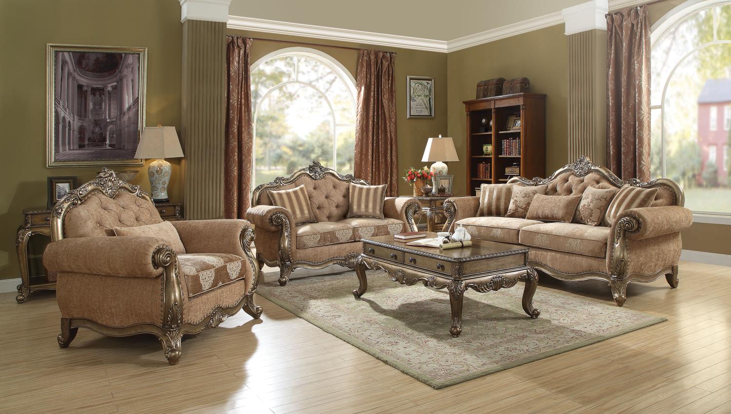 Vera Loveseat - Oak