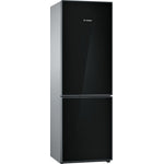 Bosch Black Glass 800 Series 24-inch Counter-Depth Bottom Freezer Refrigerator (10 Cu.Ft.) - B10CB81NVB
