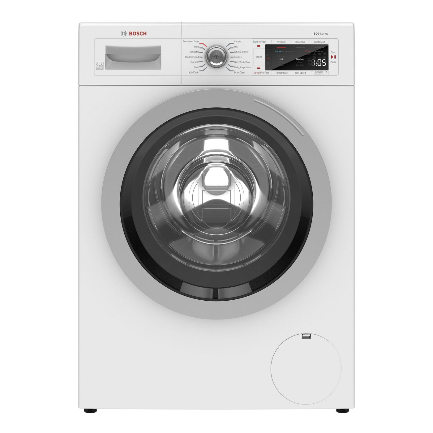 Bosch White 500 Series 24" Compact Washer (2.2 Cu.Ft.) - WAW285H1UC