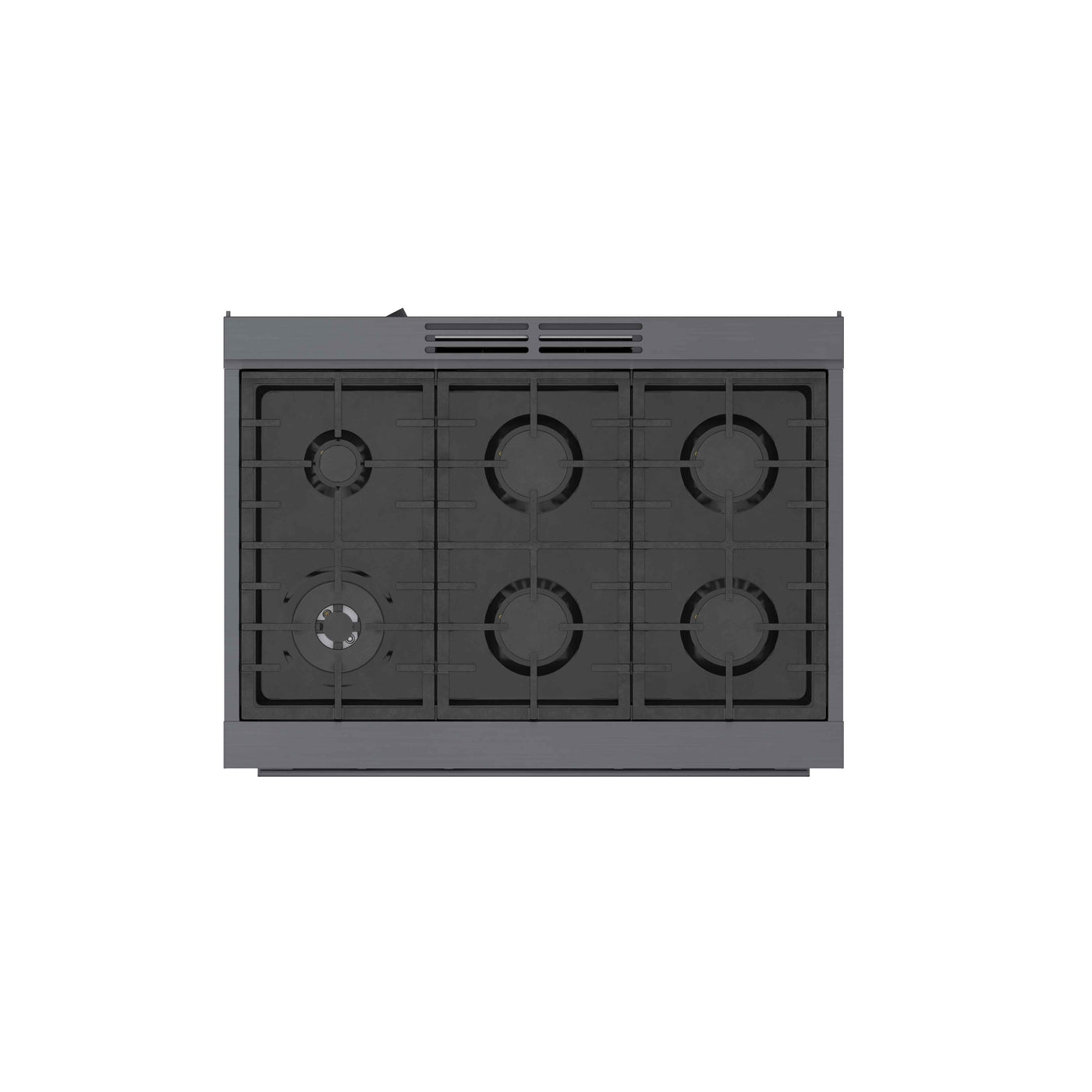 Bosch 36" Industrial Style Duel-Fuel Range Black Stainless Steel - HDS8645C