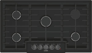 Bosch Black Stainless Steel 800 Series 36-Inch Gas Cooktop - NGM8646UC