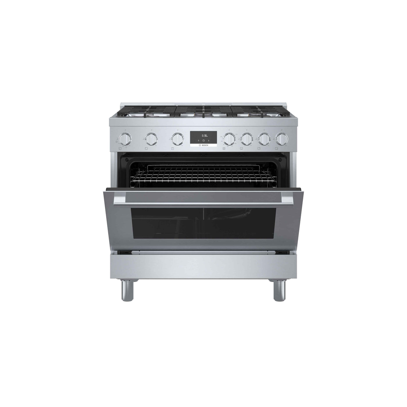 Bosch 36" Industrial Style Gas Range Stainless Steel - HGS8655UC