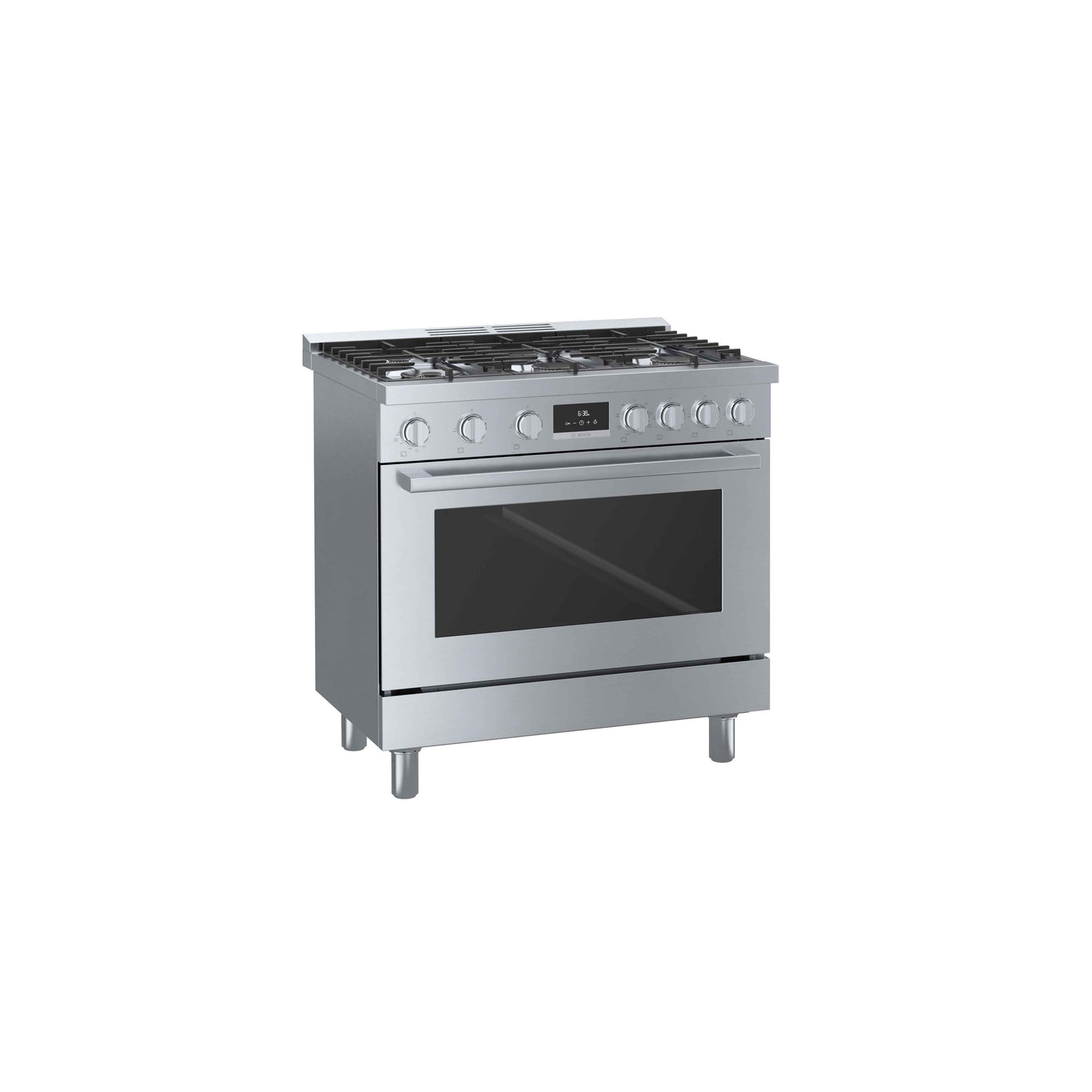 Bosch 36" Industrial Style Duel-Fuel Range Stainless Steel - HDS8655C