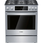 Bosch 30" Stainless Steel Full Gas Slide-In Range - HGI8056UC