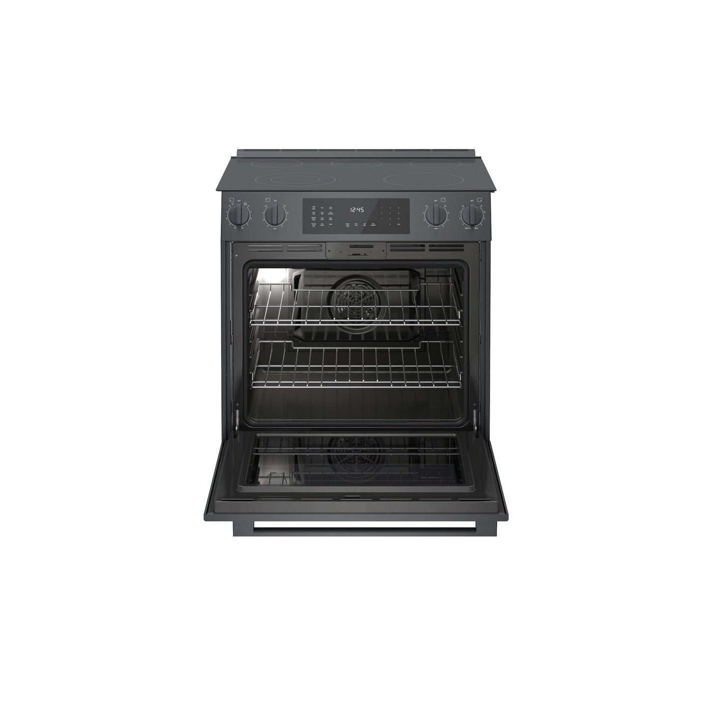 Bosch 30" Black Stainless Steel Electric Slide-in Range - HEI8046C