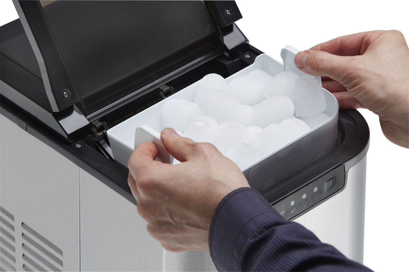 Danby Stainless Steel Ice Maker (25 lbs per day) - DIM2500SSDB