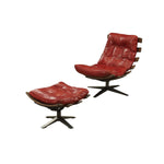 Charlie Brown - II Leather Chair & Ottoman