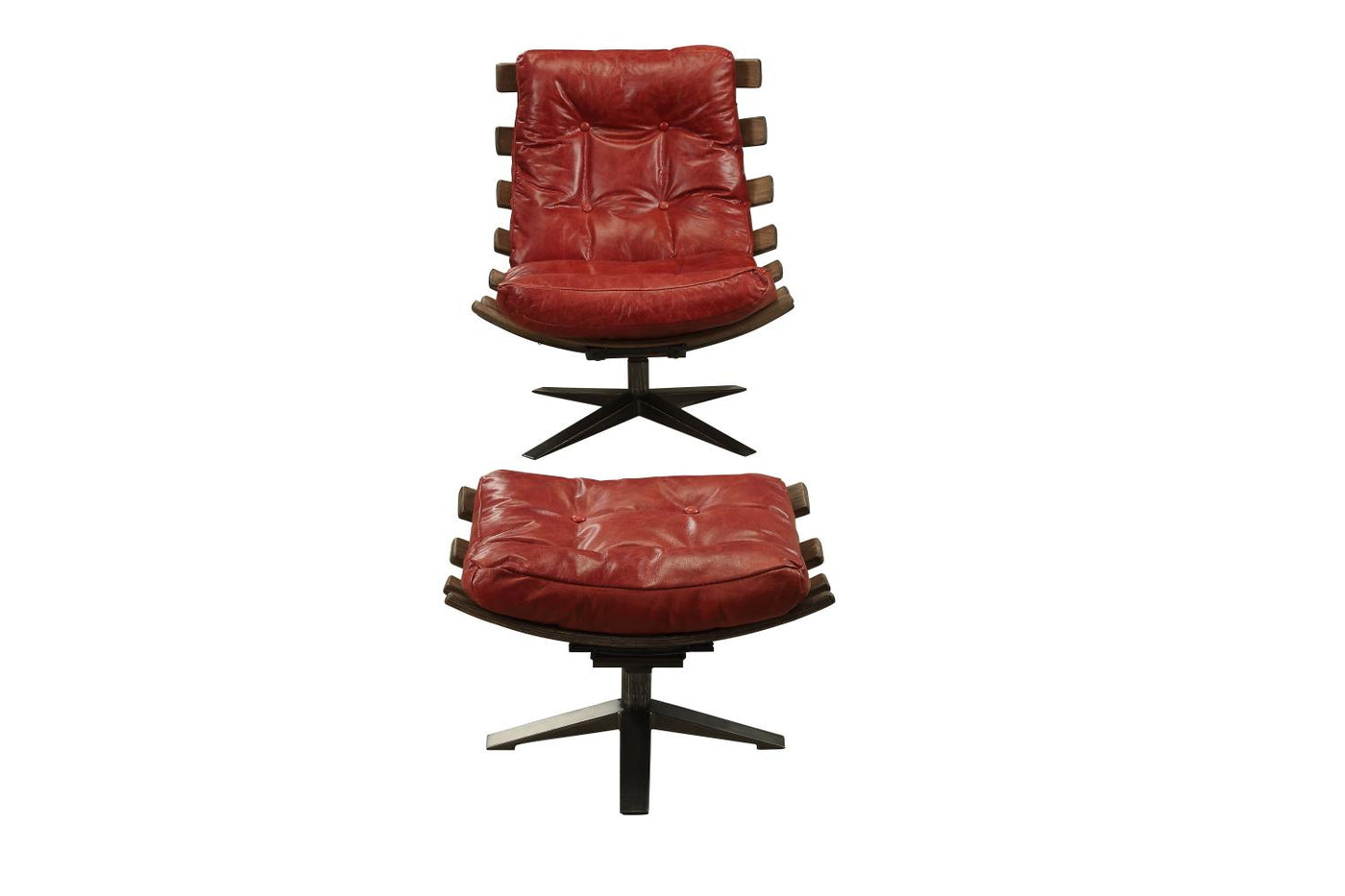 Charlie Brown - II Leather Chair & Ottoman