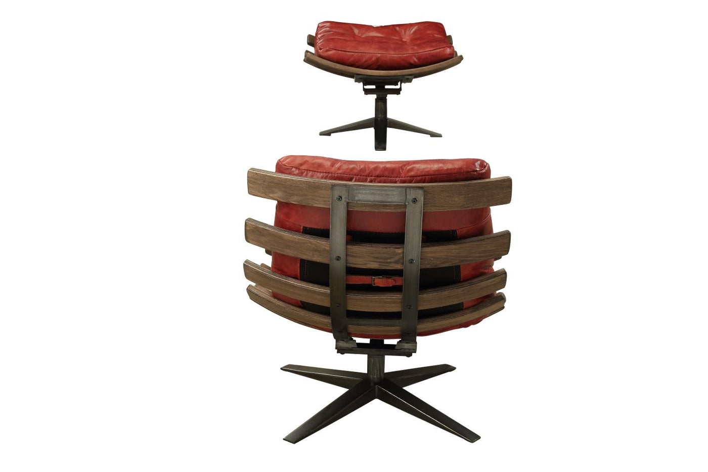 Charlie Brown - II Leather Chair & Ottoman