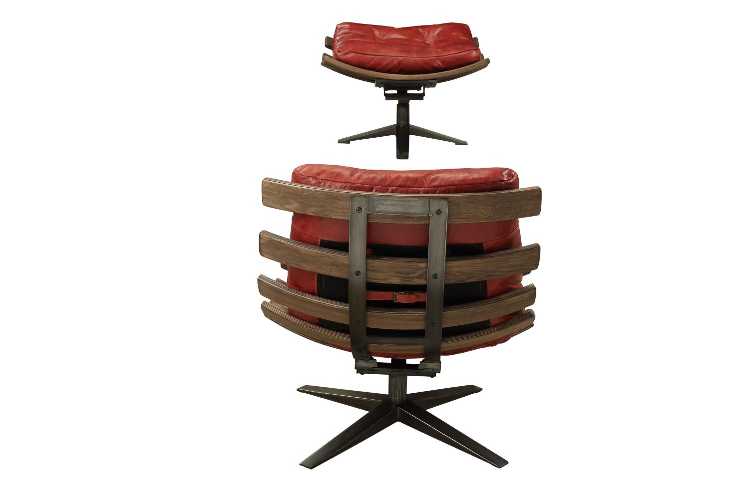 Charlie Brown - II Leather Chair & Ottoman