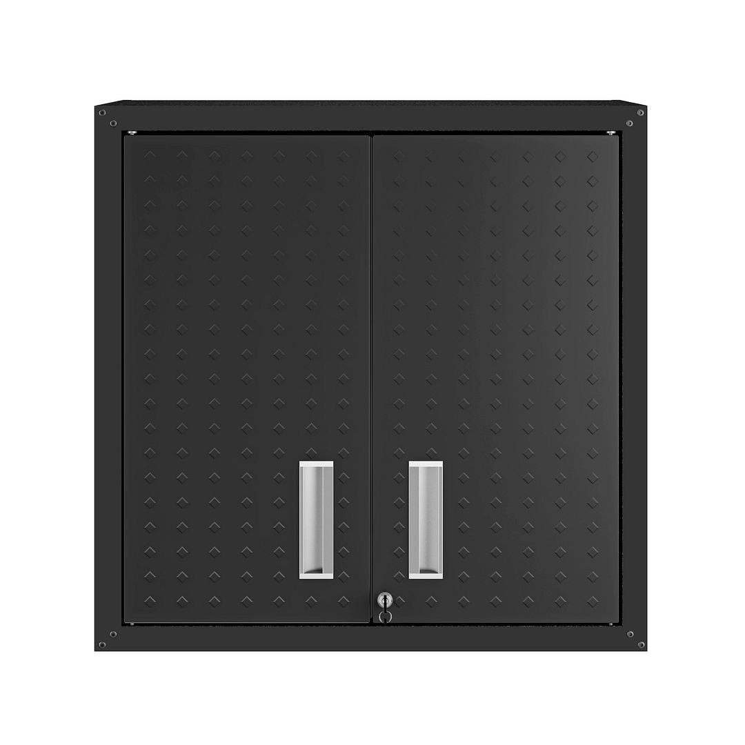Maximus Floating Garage Cabinet - Charcoal Grey