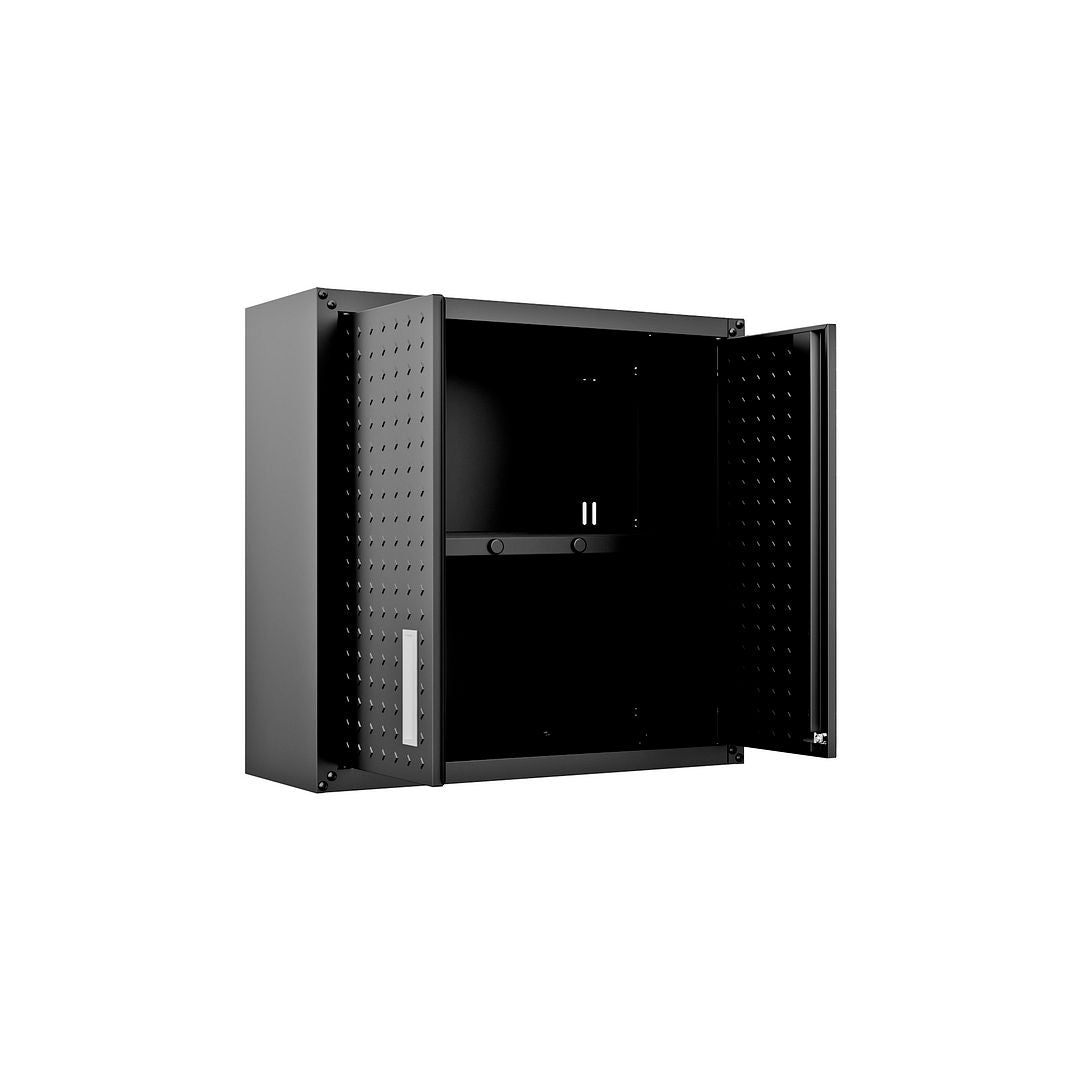 Maximus Floating Garage Cabinet - Charcoal Grey