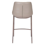 Teglberg Counter Height Stool - Greyish Brown/Walnut - Set of 2